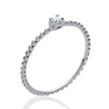 Coque de Nacre Bague solitaire argent 1186610