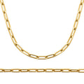 Izee Chaîne acier doré 312202