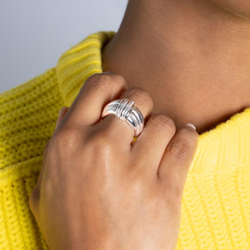 Coque de Nacre Bague argent 7974500