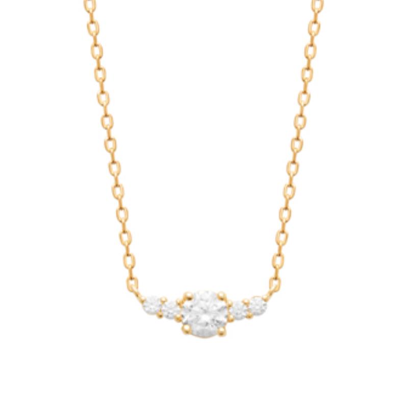 Coque de Nacre Collier plaqué or 973973