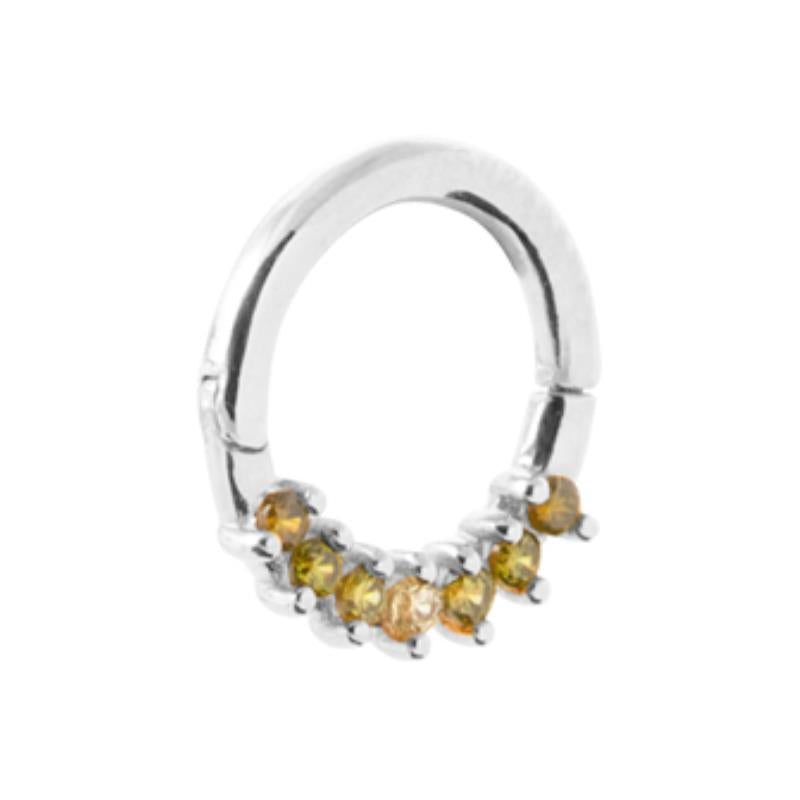 Coque de Nacre Créoles argent 1678050