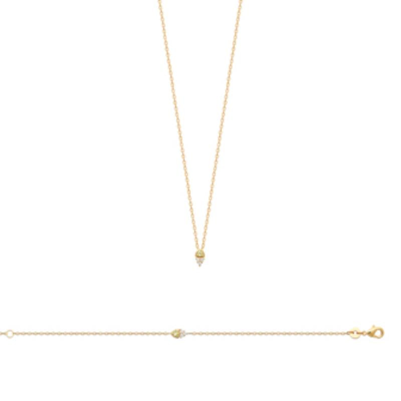 Coque de Nacre Collier plaqué or 973774
