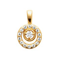 Coque de Nacre Pendentif plaqué or 2793510