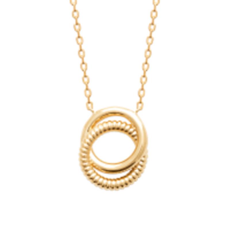 Coque de Nacre Collier plaqué or 922133