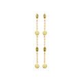 Coque de Nacre Boucles d'oreilles pendantes plaqué or 23045550