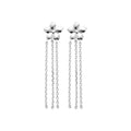 Coque de Nacre Boucles d'oreilles pendantes argent 73049100