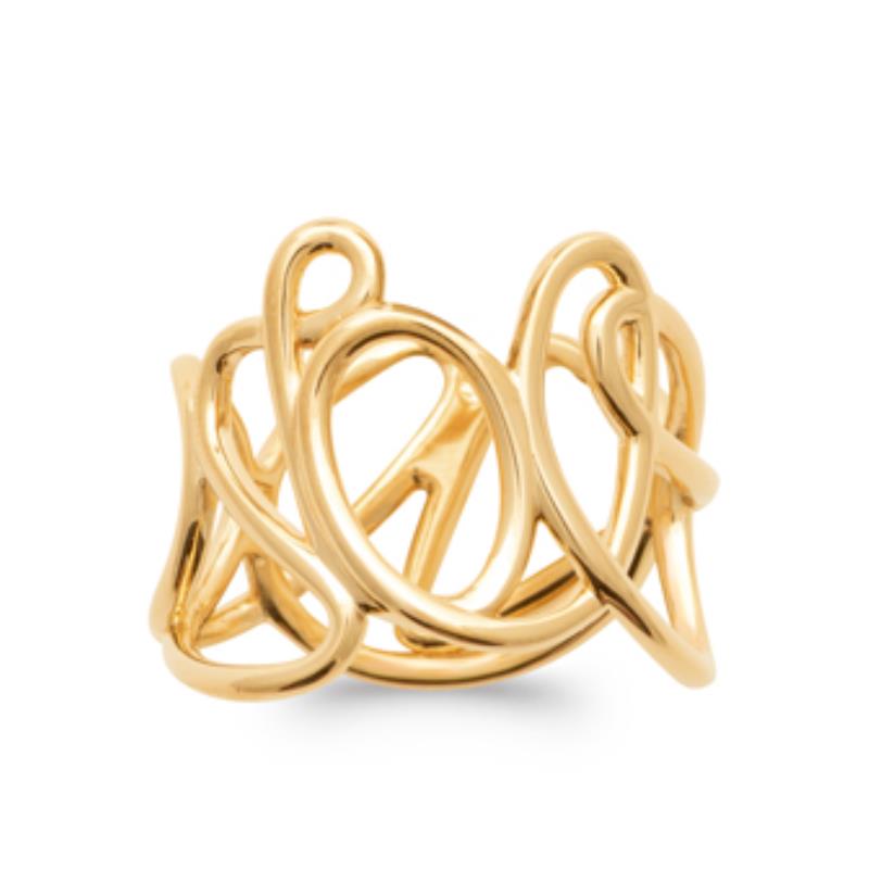Coque de Nacre Bague plaqué or 2997400