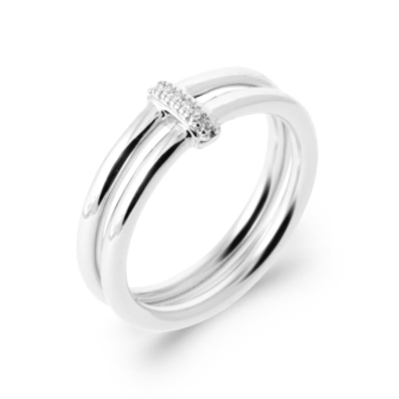 Coque de Nacre Bague argent 1980310