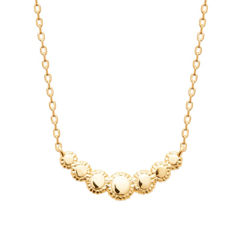 Coque de Nacre Collier plaqué or 922233