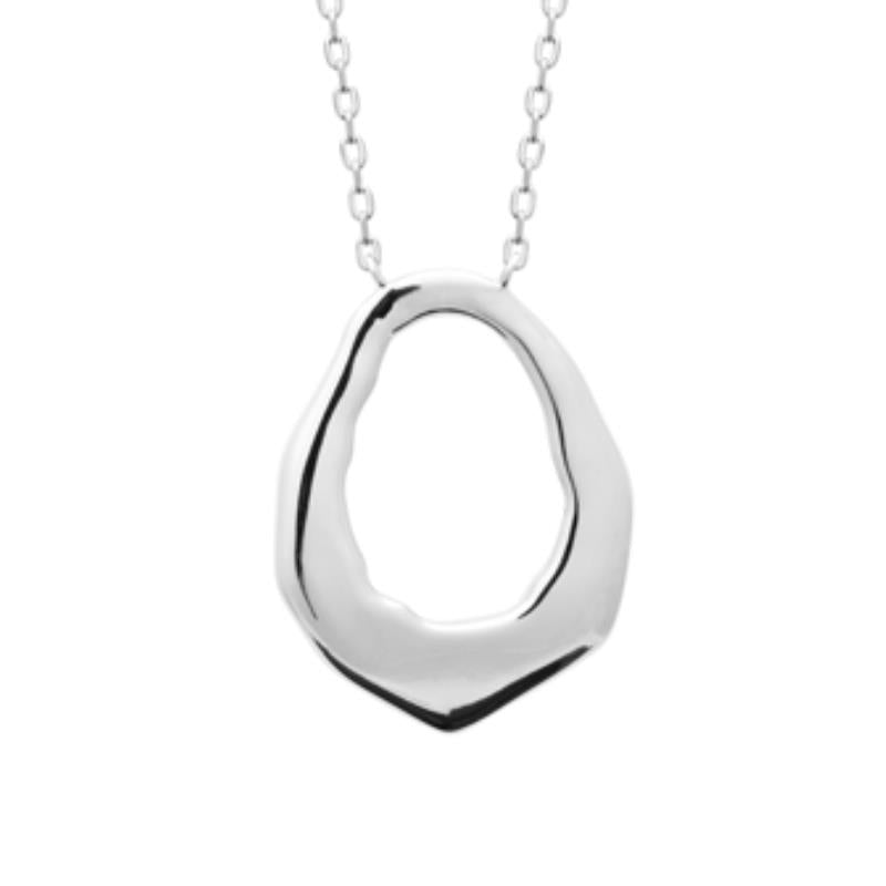 Coque de Nacre Collier argent 721964