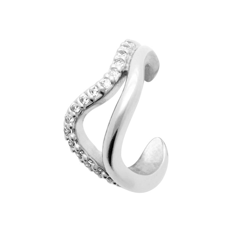 Coque de Nacre Bague d'oreille argent 13083310