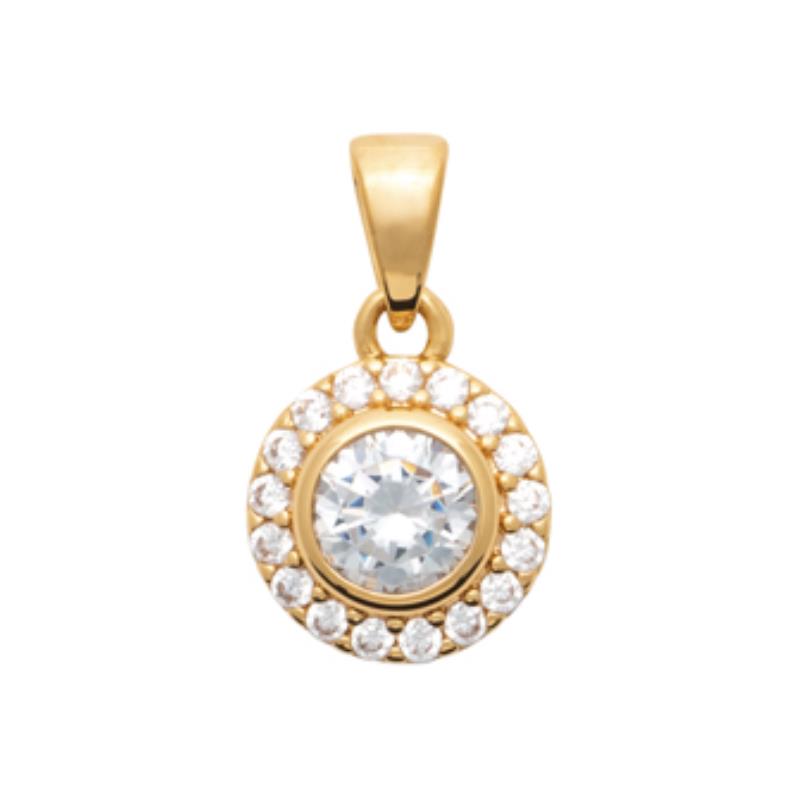 Coque de Nacre Pendentif plaqué or 2770510