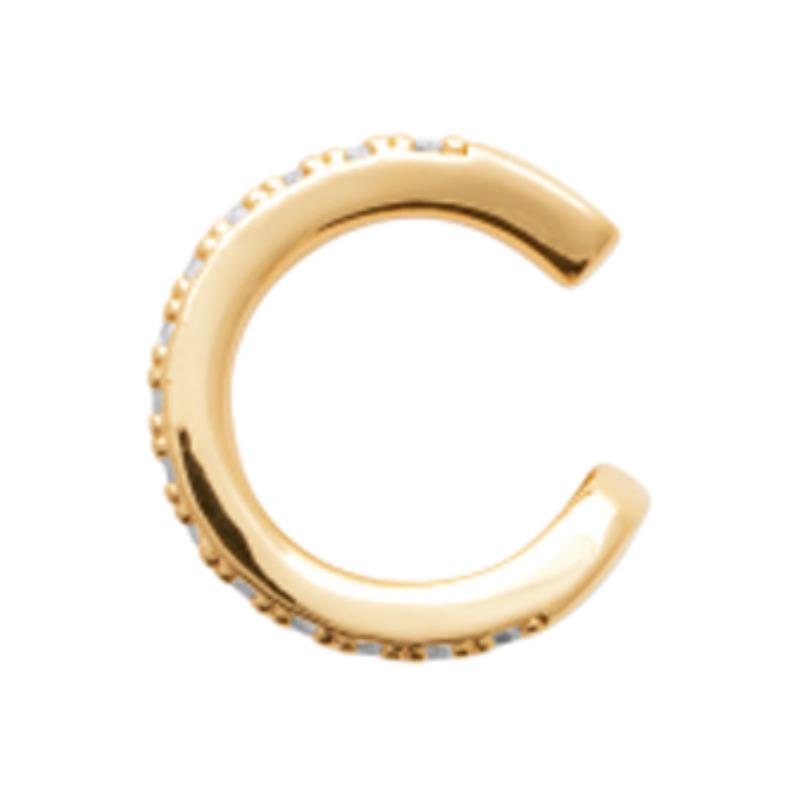 Coque de Nacre Boucle d'oreille à l'unité plaqué or 23035510