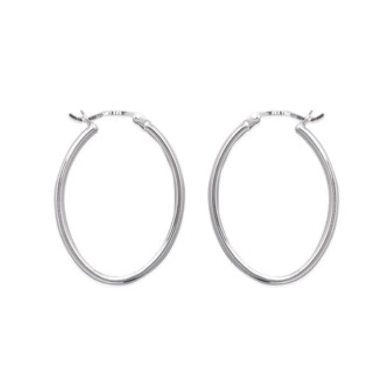 Coque de Nacre Créoles argent 7611230
