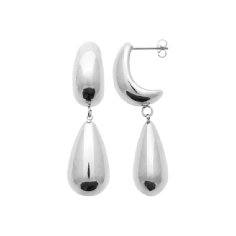 Coque de Nacre Boucles d'oreilles acier 3115000