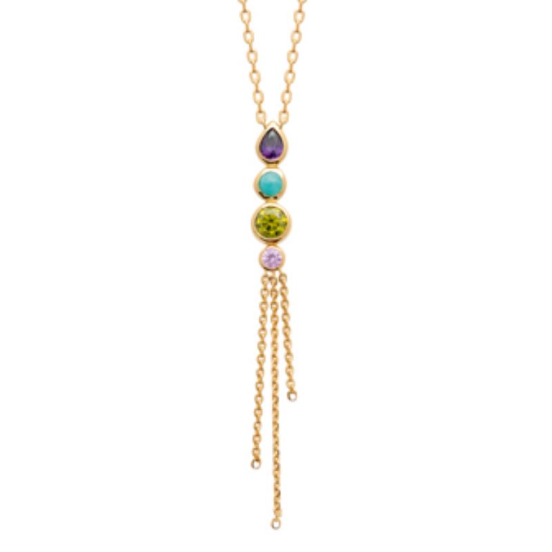 Coque de Nacre Collier plaqué or 974223