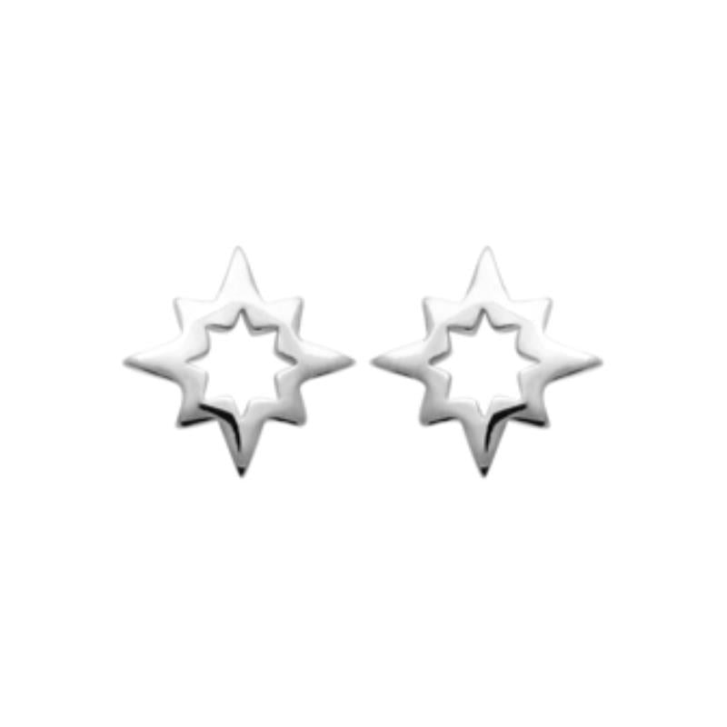 Coque de Nacre Puces d'oreilles argent 73008600