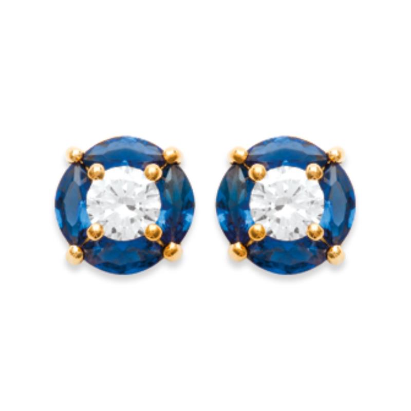 Coque de Nacre Boucles d'oreilles plaqué or 2300640