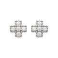 Coque de Nacre Puces d'oreilles argent 1591710