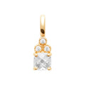 Coque de Nacre Pendentif plaqué or 2780410