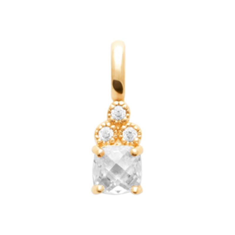 Coque de Nacre Pendentif plaqué or 2780410