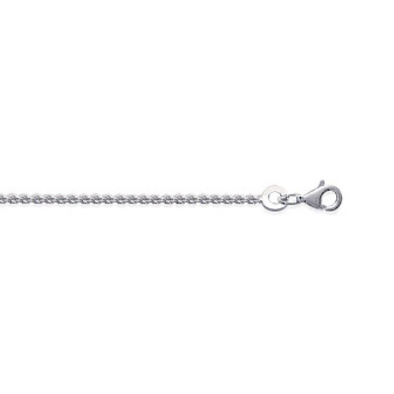 Coque de Nacre Chaîne maille corde argent 762030
