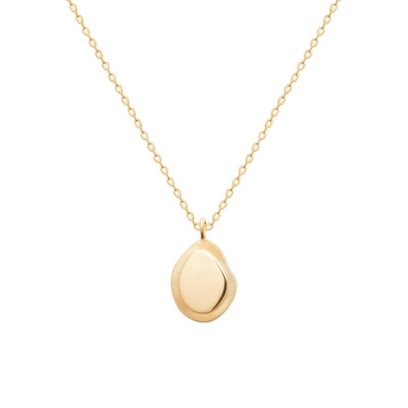 Coque de Nacre Médaille plaqué or 2783000