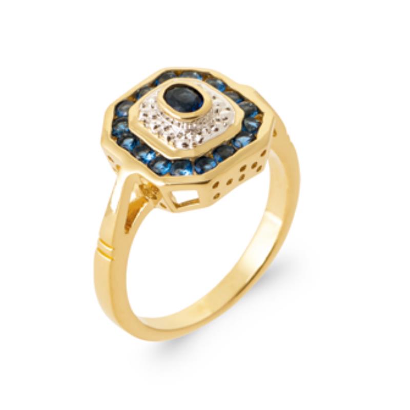 Coque de Nacre Bague plaqué or 257070643