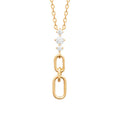 Coque de Nacre Collier plaqué or 974126