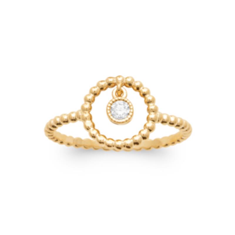 Coque de Nacre Bague plaqué or 2997910