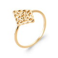 Coque de Nacre Bague plaqué or 2976900
