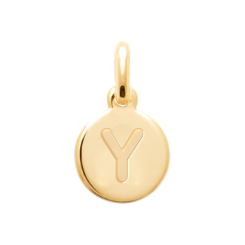 Coque de Nacre Pendentif initiale plaqué or 2775725