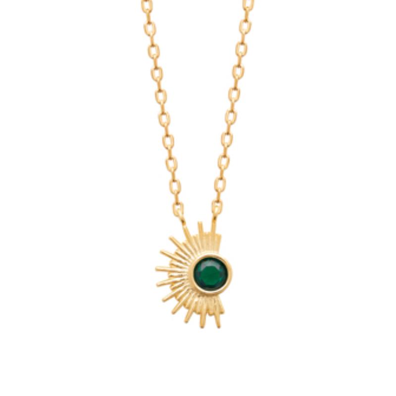 Coque de Nacre Collier plaqué or 974075