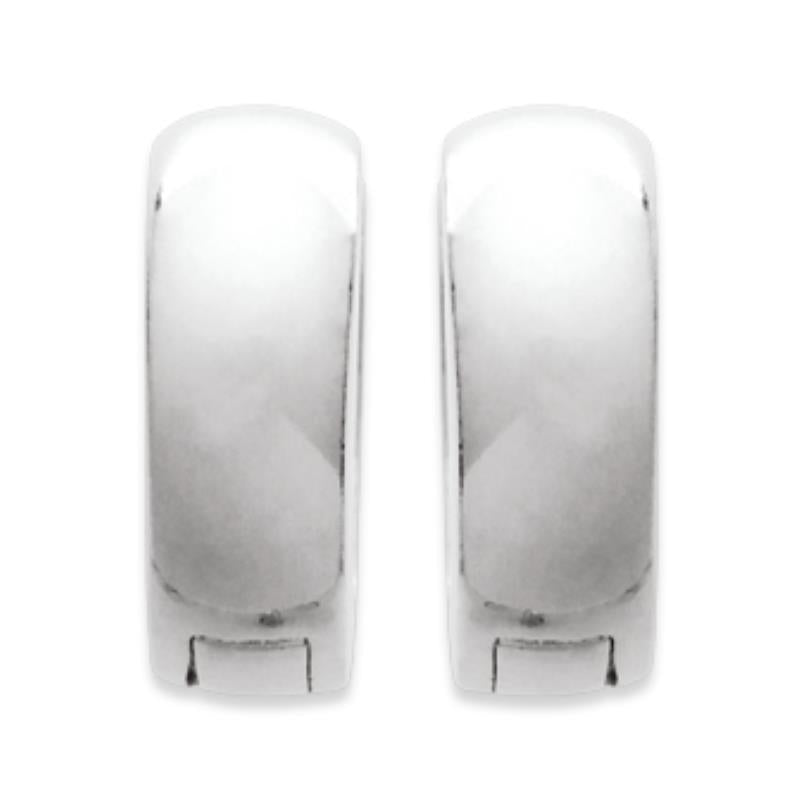 Coque de Nacre Créoles argent 166503