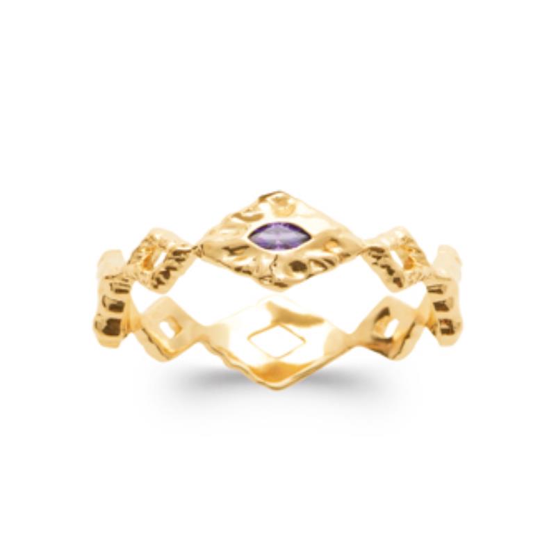 Coque de Nacre Bague plaqué or 2998470