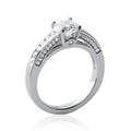 Coque de Nacre Bague solitaire argent 1215010