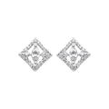 Coque de Nacre Boucles d'oreilles pendantes argent 13090110