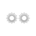 Coque de Nacre Puces d'oreilles argent 7564800