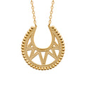 Coque de Nacre Collier plaqué or 921874