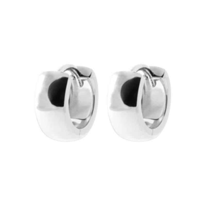 Coque de Nacre Créoles argent 7673600