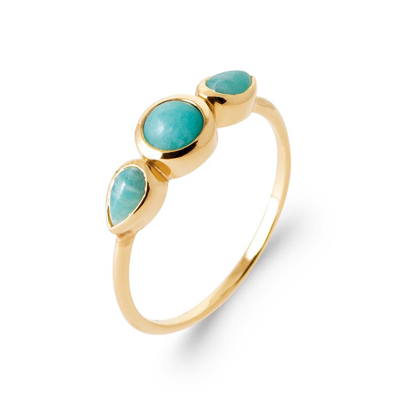 Coque de Nacre Bague plaqué or 2939860