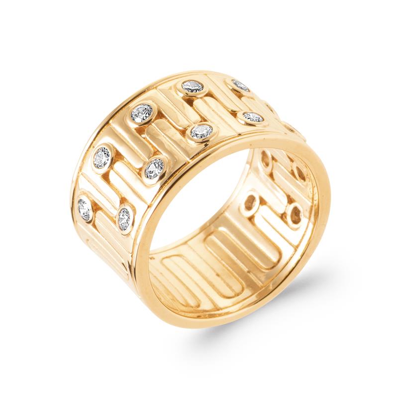 Coque de Nacre Bague plaqué or 20005710