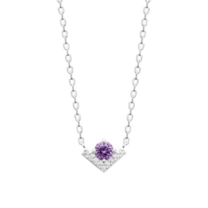 Coque de Nacre Collier argent 874084