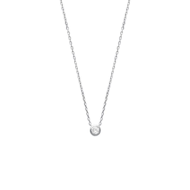 Coque de Nacre Collier argent 871470