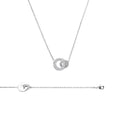 Coque de Nacre Chaîne argent 721164