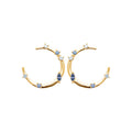 Coque de Nacre Boucles d'oreilles plaqué or 23077160