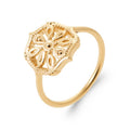 Coque de Nacre Bague plaqué or 2975700