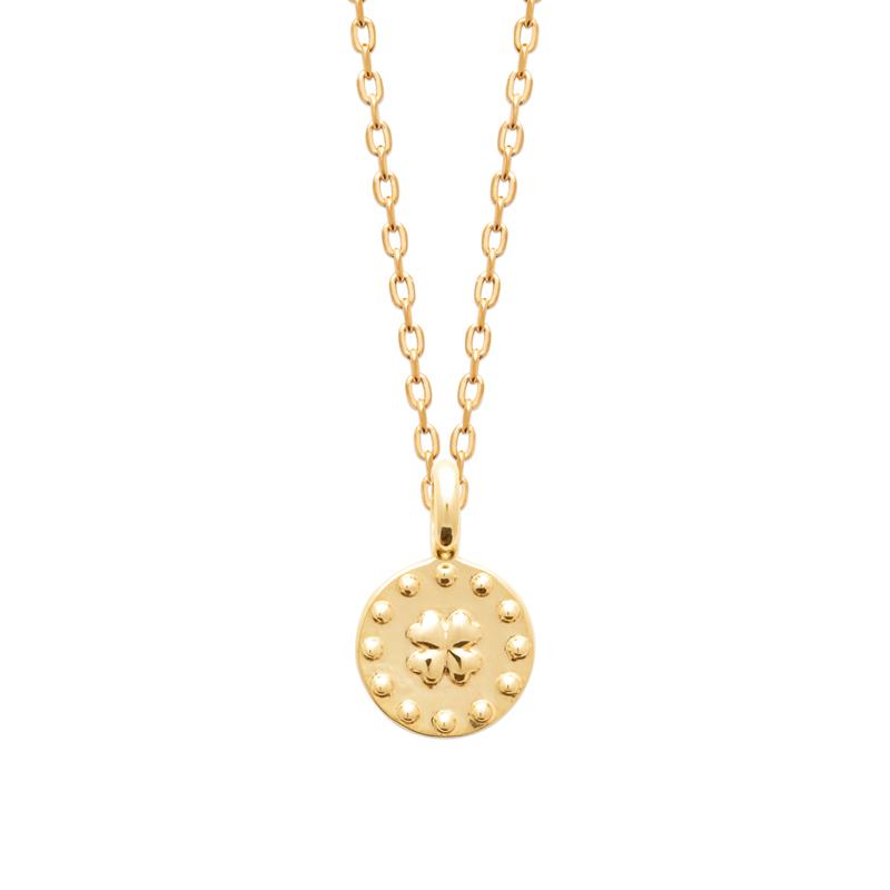 Coque de Nacre Collier plaqué or 922105