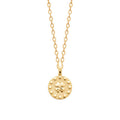 Coque de Nacre Collier plaqué or 922105