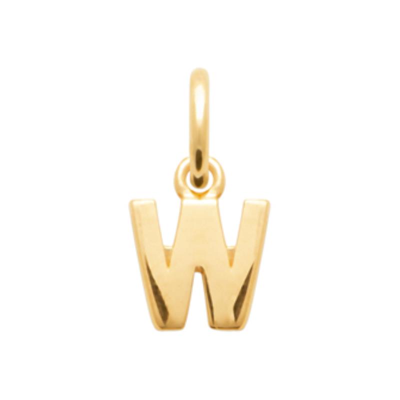 Coque de Nacre Pendentif initiale plaqué or 2775623